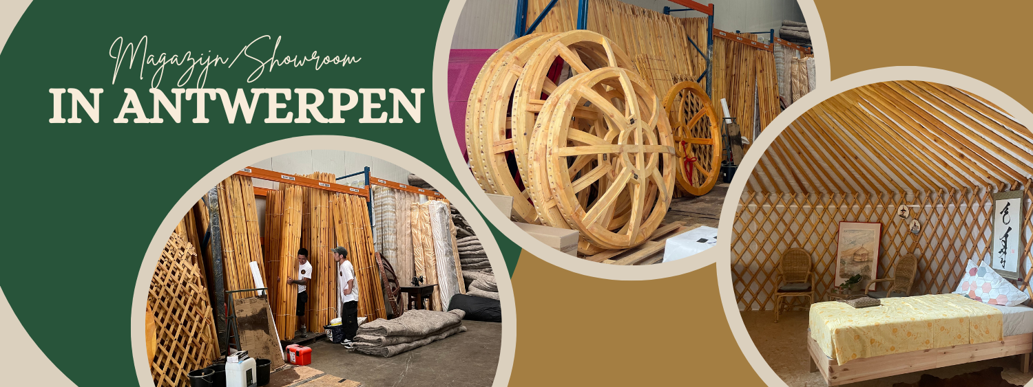 Ontdek Zen Yurts in Antwerpen