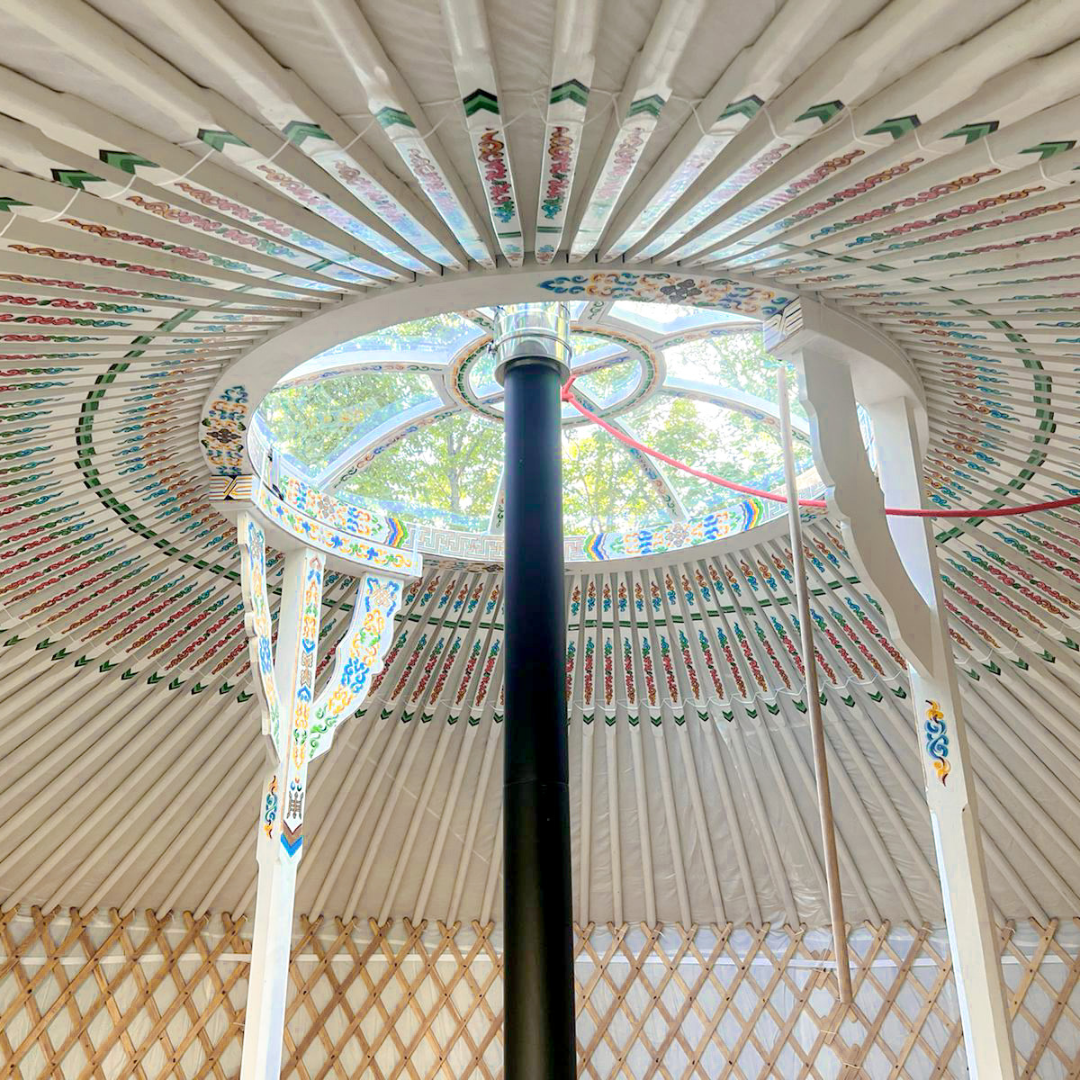 Geverfd hout met motief | 5x wanden